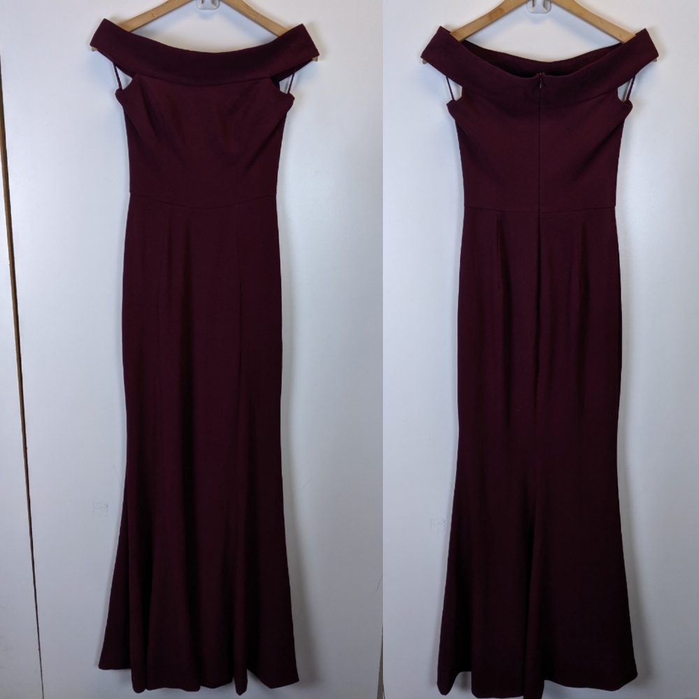 Dress the population Jackie off shoulder  dress - Picture 2 of 4